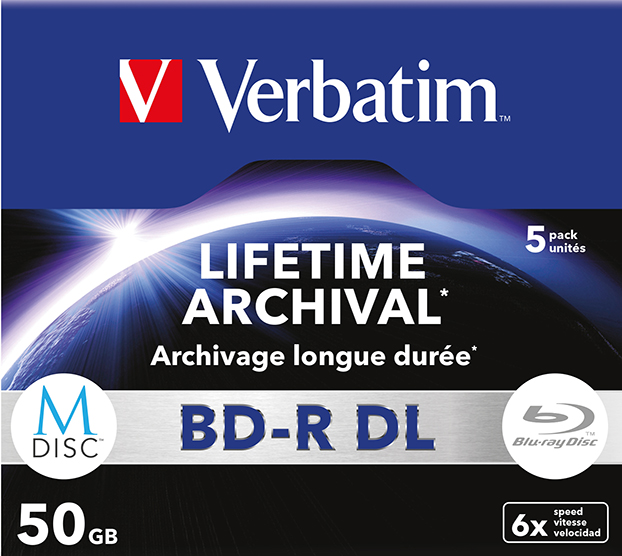 Verbatim MDISC 50�GB Blu-ray Disc